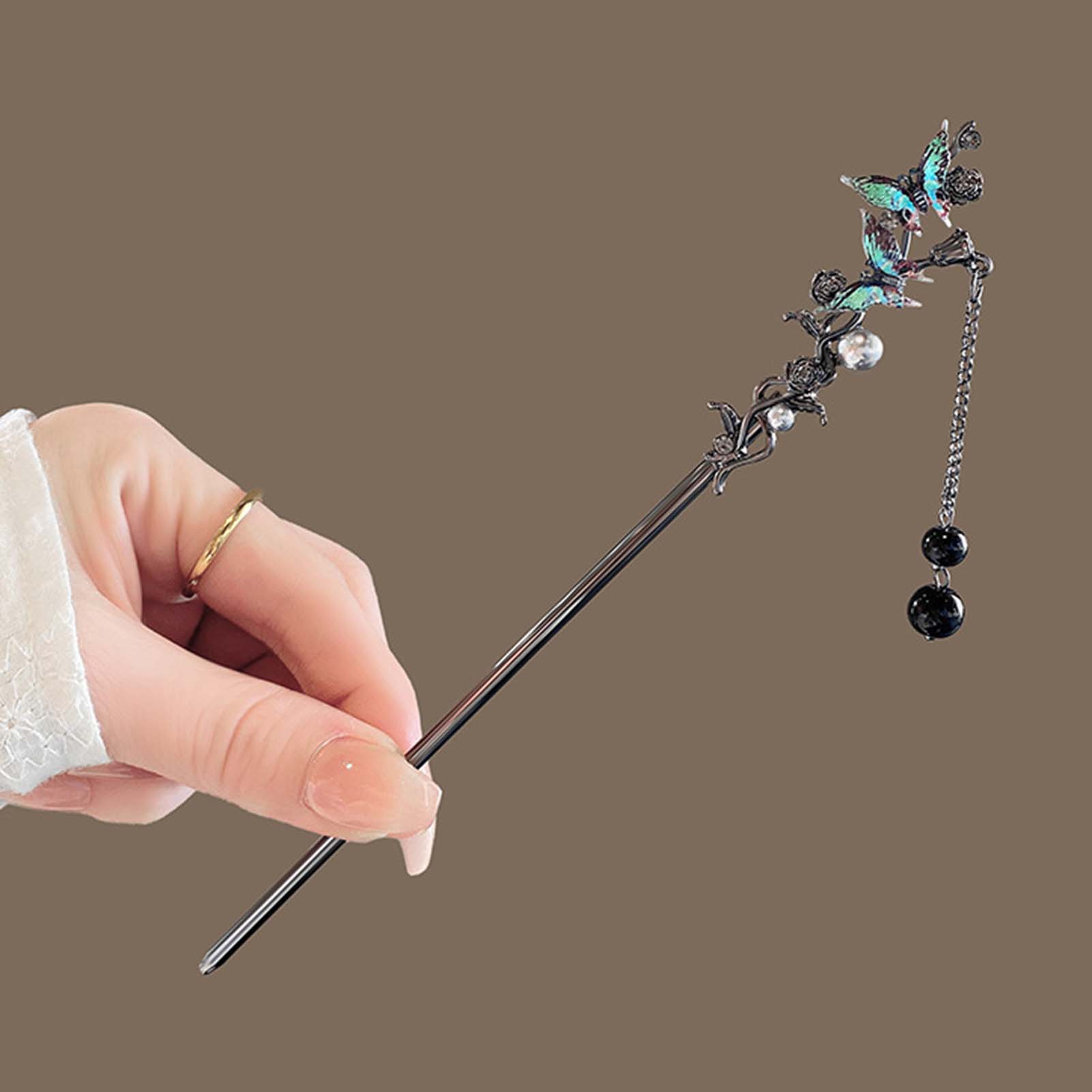 Заколка-бабочка с кисточкой, ш – обзор и цена Hanbok Hair Pin
