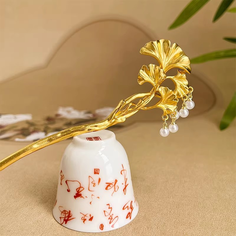 1 шт. Элегантная золотая закол – обзор и цена Hanbok Hair Pin